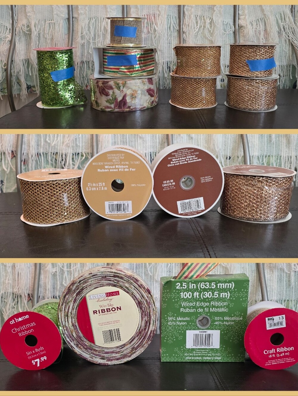 Assorted Ribbon Pack - FOUR  are NWT!